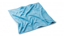 cleaneroo Mikrofasertuch 5er Box, hochwertige Mikrofasertücher, ohne Duftstoffe, biologisch abbaubar, Farbe blau