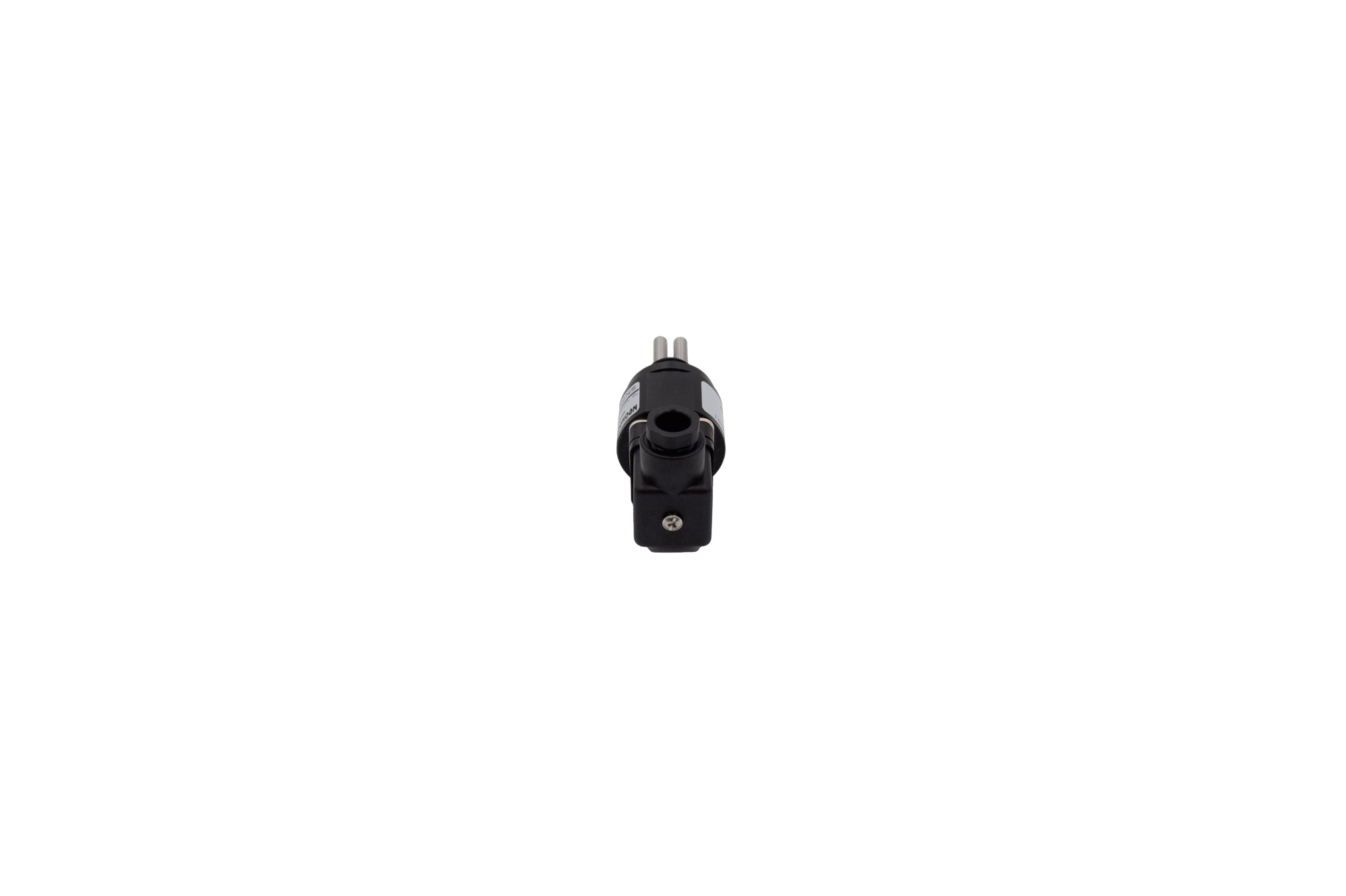 N-LF1201 Leitfähigkeits-Messzelle mit Magnetventilstecker Frontansicht, 1/2 Zoll Gewinde